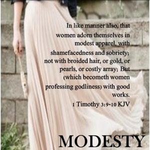 Modesty Matters